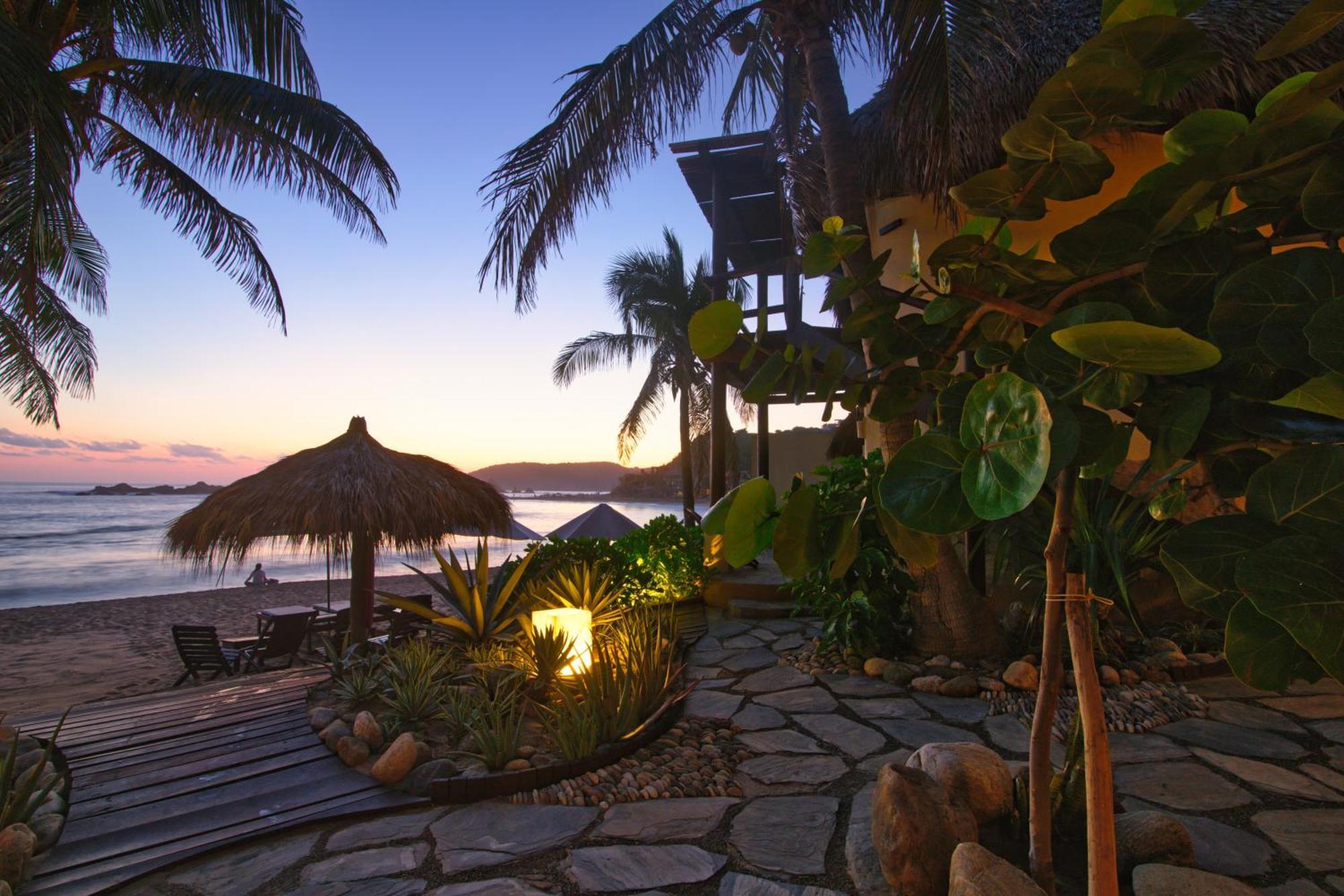 Cabanas Punta Placer San Agustinillo Luaran gambar