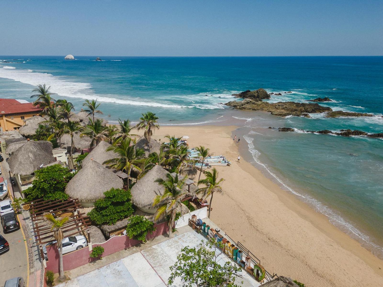 Cabanas Punta Placer San Agustinillo Luaran gambar