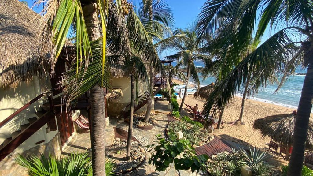 Cabanas Punta Placer San Agustinillo Luaran gambar