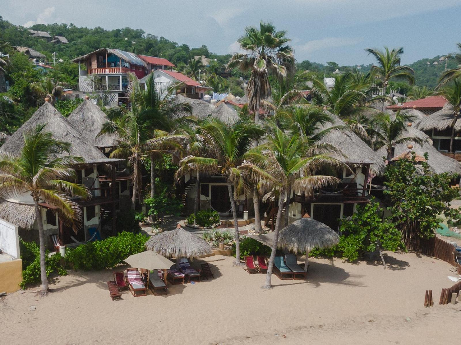 Cabanas Punta Placer San Agustinillo Luaran gambar