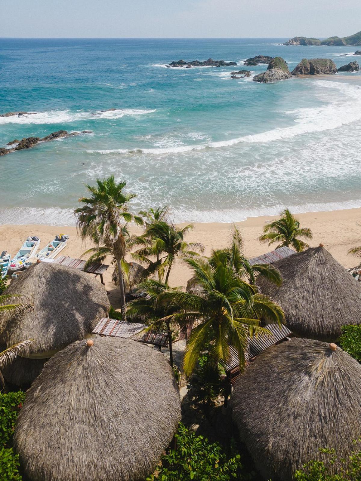 Cabanas Punta Placer San Agustinillo Luaran gambar