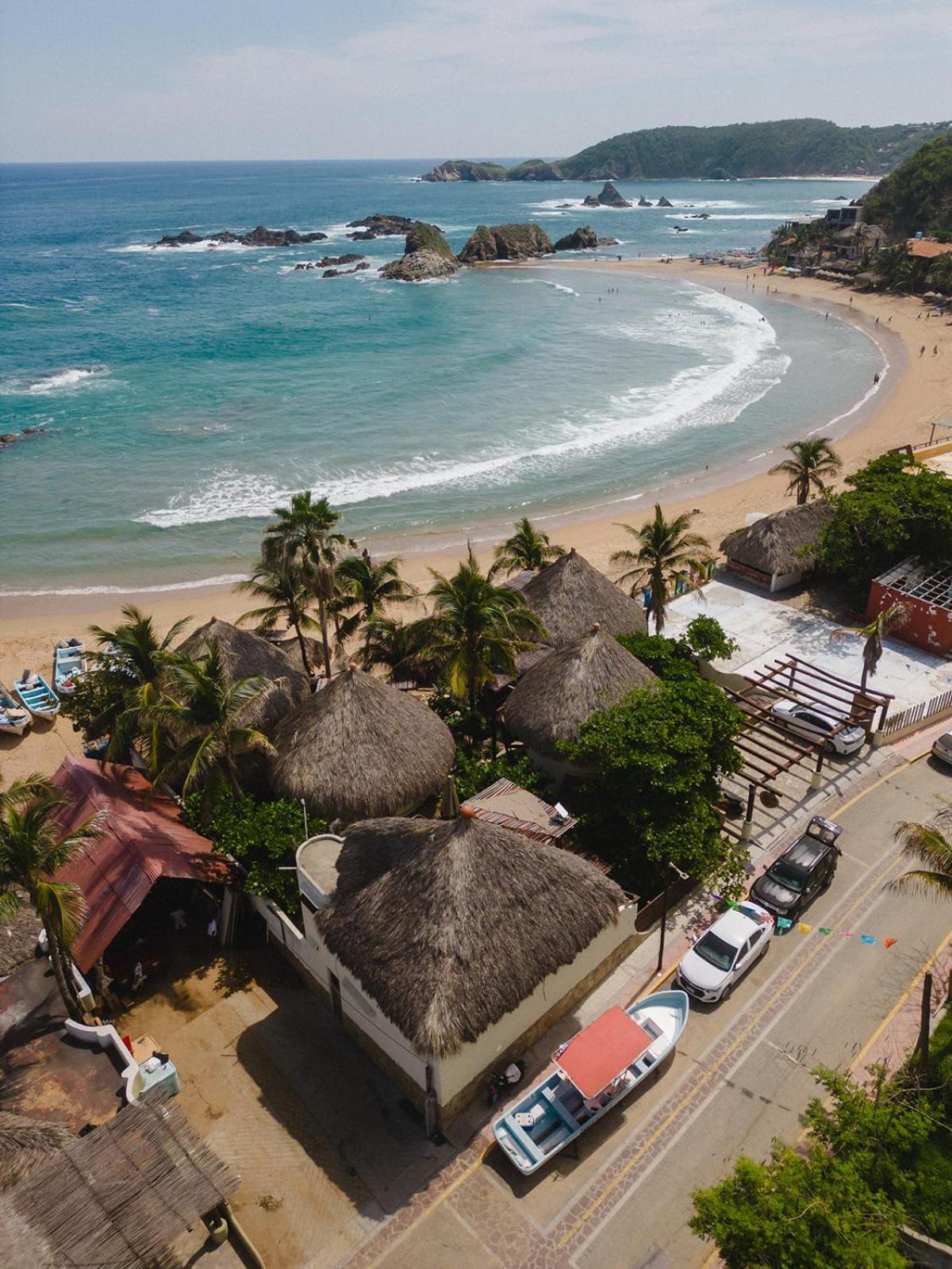 Cabanas Punta Placer San Agustinillo Luaran gambar