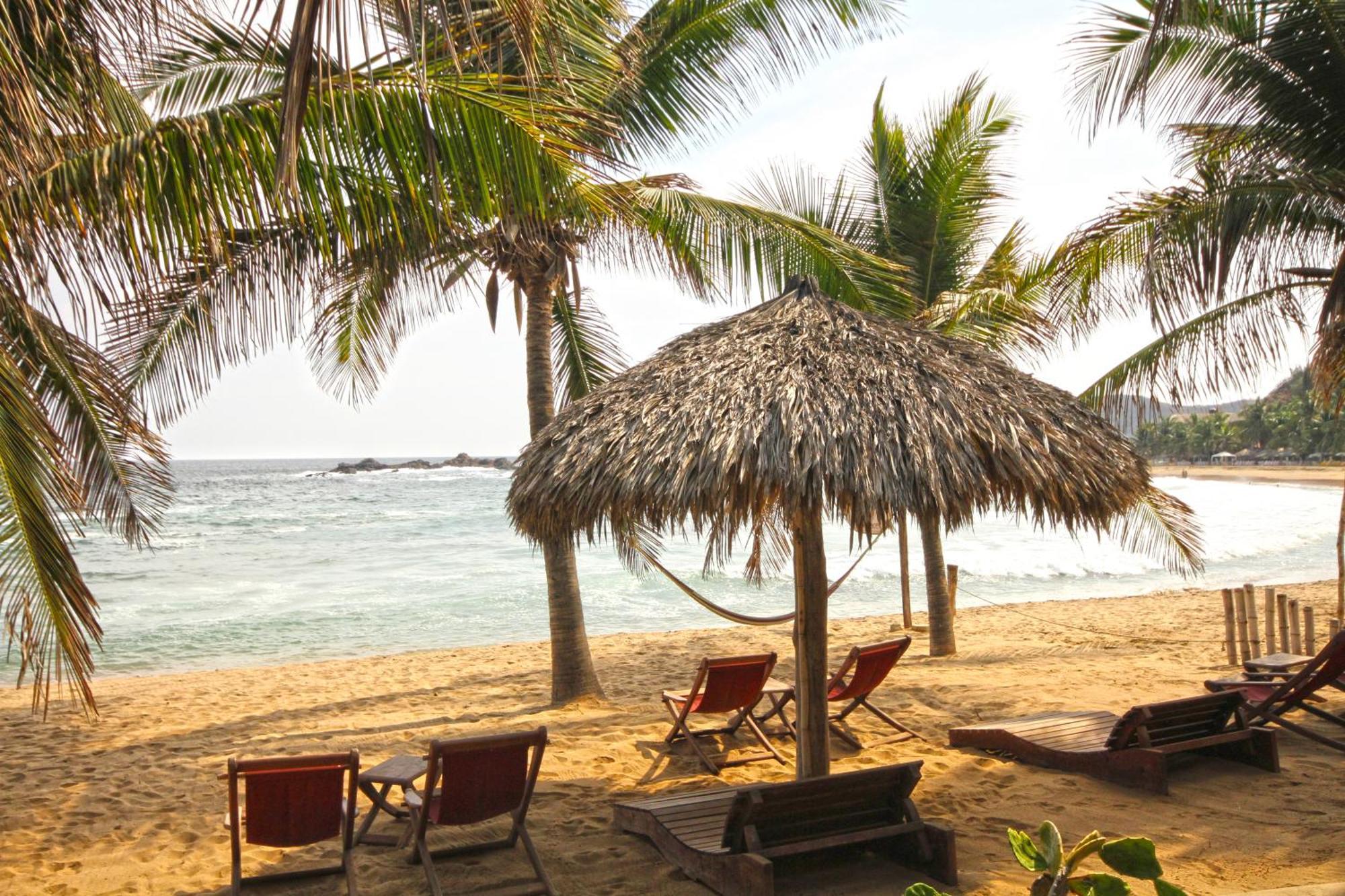 Cabanas Punta Placer San Agustinillo Luaran gambar